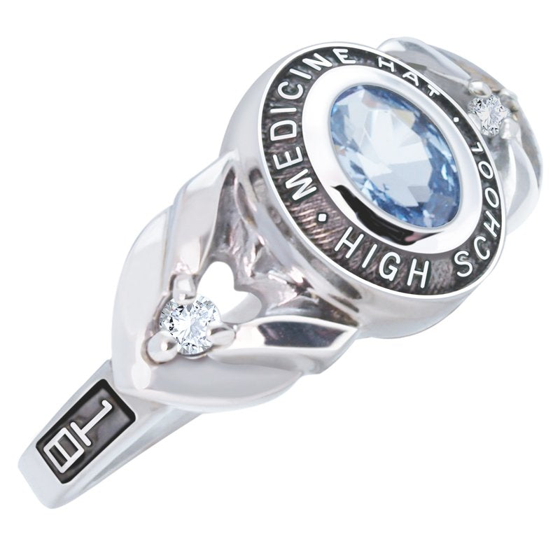 Charisma Ring — SR125DB — Sterling Silver