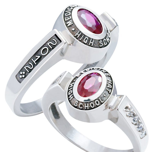 Charisma Ring — SR101DB — Sterling Silver