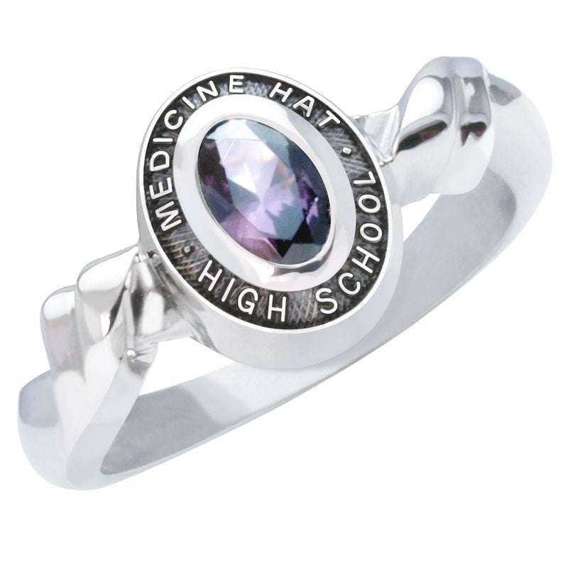 Charisma Ring — SR103B — Sterling Silver