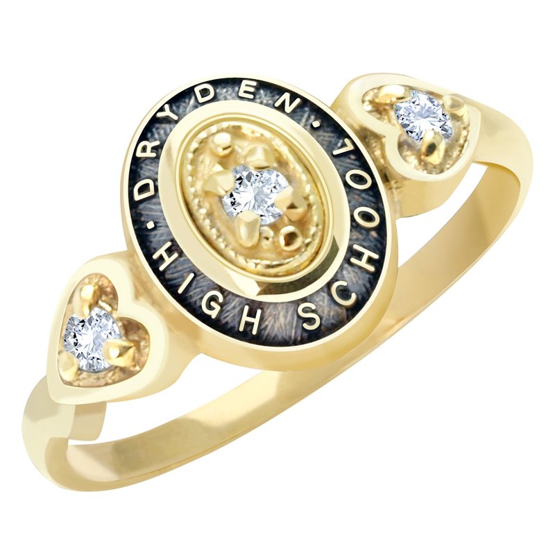 Charisma Ring — SR21B with diamond centre