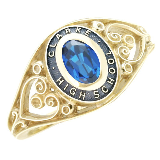 Charisma Ring — SR59B — Sterling Silver