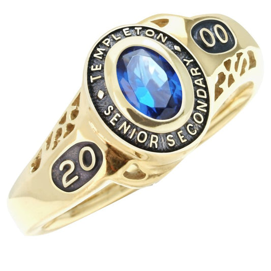 Charisma Ring — SR87DB — Sterling Silver