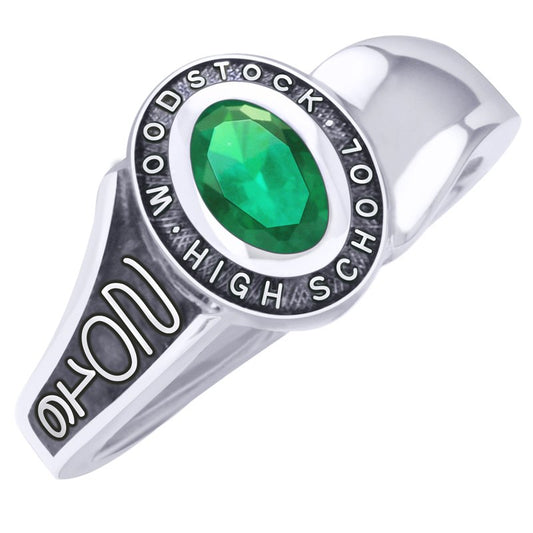 Charisma Ring — SR89DB — Sterling Silver